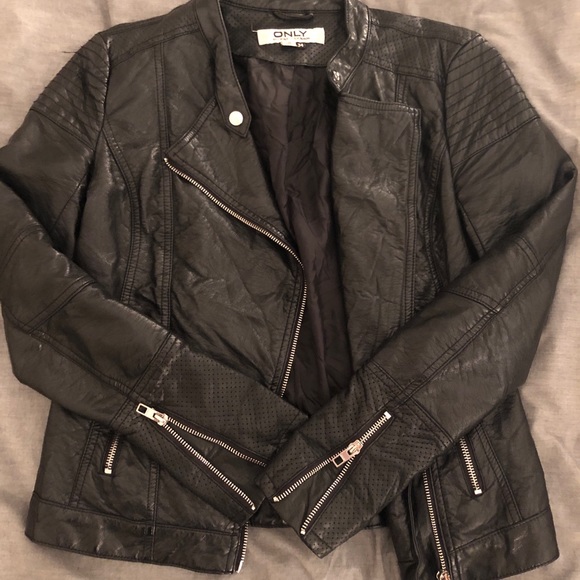Faux Leather Jacket - Picture 1 of 1